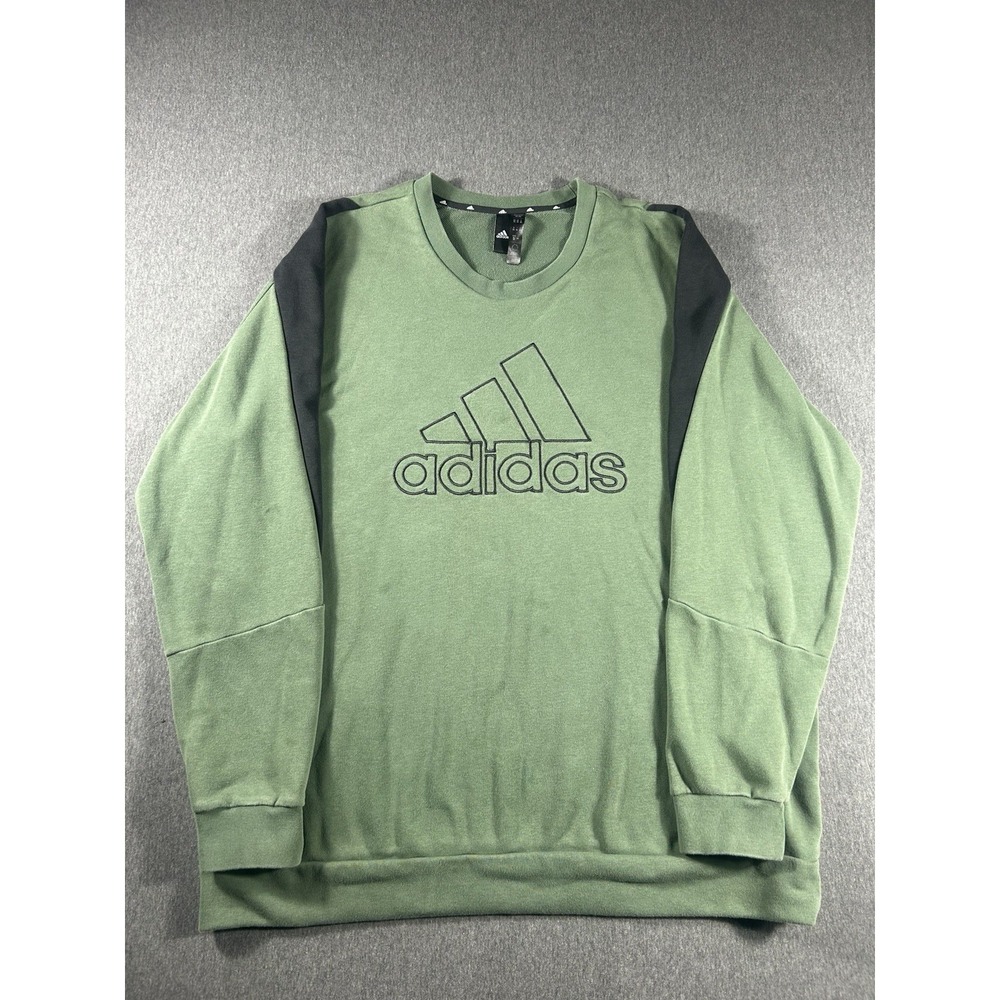 Adidas Future Icons Embroidered Badge of Sport Crewneck Sweatshirt 2XL